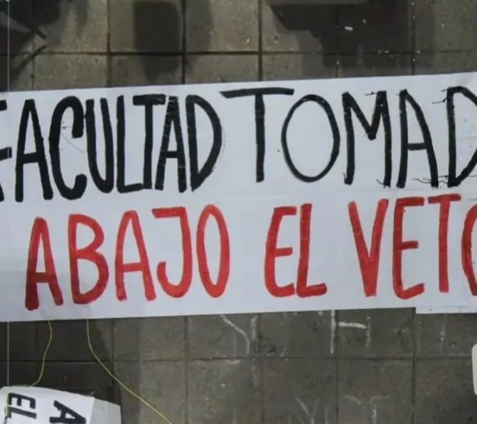 En repudio al veto Universitario, son 12 las Universidades tomadas